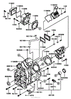 CYLINDER/CRANKCASE-KAWASAKI FD661D AS-03