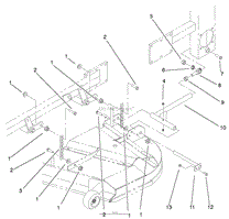 FRAME AND DECK ASSEMBLY