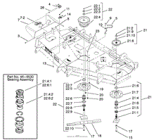 SPINDLE AND PULLEY ASSEMBLY