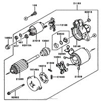 STARTER-KAWASAKI FD661D AS-03