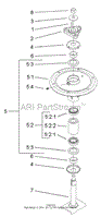 SPINDLE ASSEMBLY NO. 106-3217