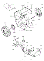 COOLING EQUIPMENT ASSEMBLY KAWASAKI FH721D-AS08