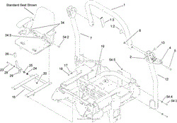 ROLL-OVER PROTECTION SYSTEM ASSEMBLY NO. 108-1097