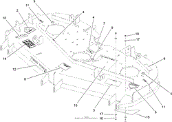 DECK DECAL ASSEMBLY NO. 107-1624