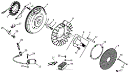 IGNITION AND ELECTRICAL ASSEMBLY KOHLER CH745-0012