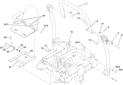 ROLL-OVER-PROTECTION-SYSTEM ASSEMBLY NO. 108-1097