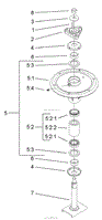 SPINDLE ASSEMBLY NO. 106-3217