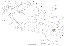 DECK AND DECAL ASSEMBLY NO. 107-1625