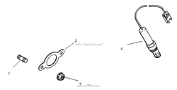 EXHAUST ASSEMBLY KOHLER CH745-0003