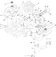 FUEL SYSTEM AND THROTTLE CONTROL ASSEMBLY