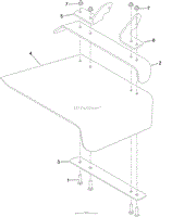 RUBBER DEFLECTOR ASSEMBLY NO. 108-2792