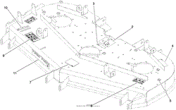 DECK DECAL ASSEMBLY NO. 114-4489