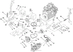 HYDRO AND GEARBOX ASSEMBLY