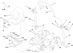 ROLL-OVER PROTECTION SYSTEM ASSEMBLY NO. 110-0877