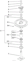 SPINDLE ASSEMBLY NO. 108-7713