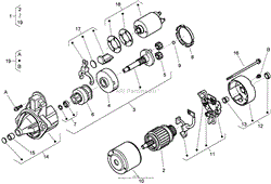 STARTER COMPONENTS ASSEMBLY