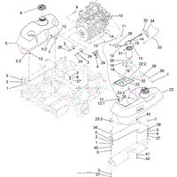 FUEL SYSTEM AND THROTTLE CONTROL ASSEMBLY