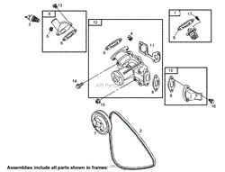 WATER PUMP ASSEMBLY