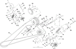 DECK BELT DRIVE ASSEMBLY