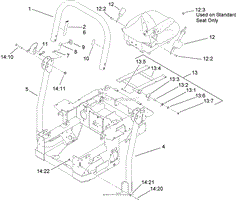 ROLL-OVER-PROTECTION-SYSTEM ASSEMBLY NO. 106-7437