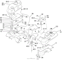 TANK AND FUEL LINE ASSEMBLY