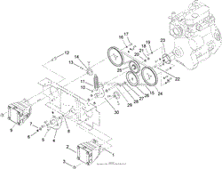 WHEEL PUMP DRIVE ASSEMBLY