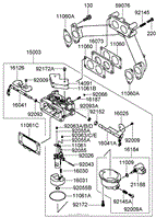 CARBURETOR ASSEMBLY KAWASAKI FH770D-AS05