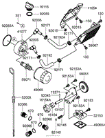 LUBRICATION EQUIPMENT ASSEMBLY KAWASAKI FH770D-AS05