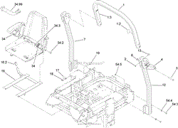 ROLL-OVER PROTECTION SYSTEM ASSEMBLY NO. 108-1097