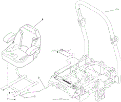 SEAT AND ROLL-OVER PROTECTION SYSTEM ASSEMBLY