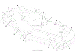 DECK DECAL ASSEMBLY NO. 114-4483