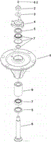 SPINDLE ASSEMBLY NO. 119-8500