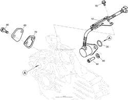 STOP SOLENOID AND FUEL PUMP COVER ASSEMBLY