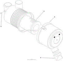 AIR CLEANER ASSEMBLY NO. 93-2190