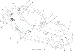 DECK DECAL ASSEMBLY NO. 114-4483