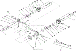 TANDEM PUMP ASSEMBLY NO. 107-9885