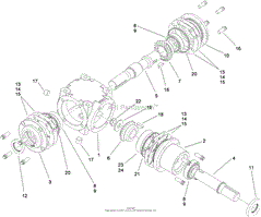 GEARBOX ASSEMBLY NO. 107-9887