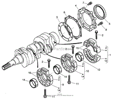 MAIN BEARING CASE ASSEMBLY