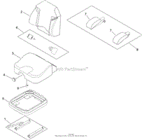 SEAT ASSEMBLY NO. 125-3107