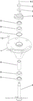 SPINDLE ASSEMBLY NO. 119-8560