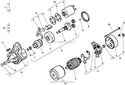 STARTER COMPONENTS ASSEMBLY