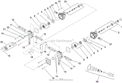 TANDEM PUMP ASSEMBLY NO. 107-9885