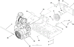 ENGINE AND CLUTCH ASSEMBLY