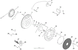 IGNITION / ELECTRICAL ASSEMBLY KOHLER CH740 0075