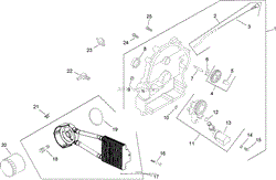 OIL PAN / LUBRICATION ASSEMBLY KOHLER CH740 0075