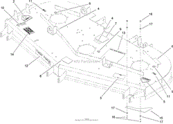 DECK DECAL ASSEMBLY NO. 107-1625