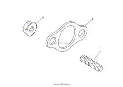 EXHAUST ASSEMBLY KOHLER CH740-3118