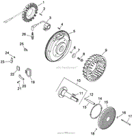 IGNITION AND ELECTRICAL ASSEMBLY KOHLER CH740-3118