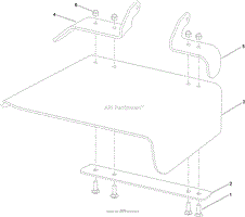 RUBBER DEFLECTOR ASSEMBLY NO. 108-7770