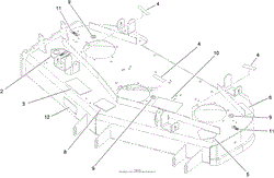 DECK DECAL ASSEMBLY NO. 107-1693